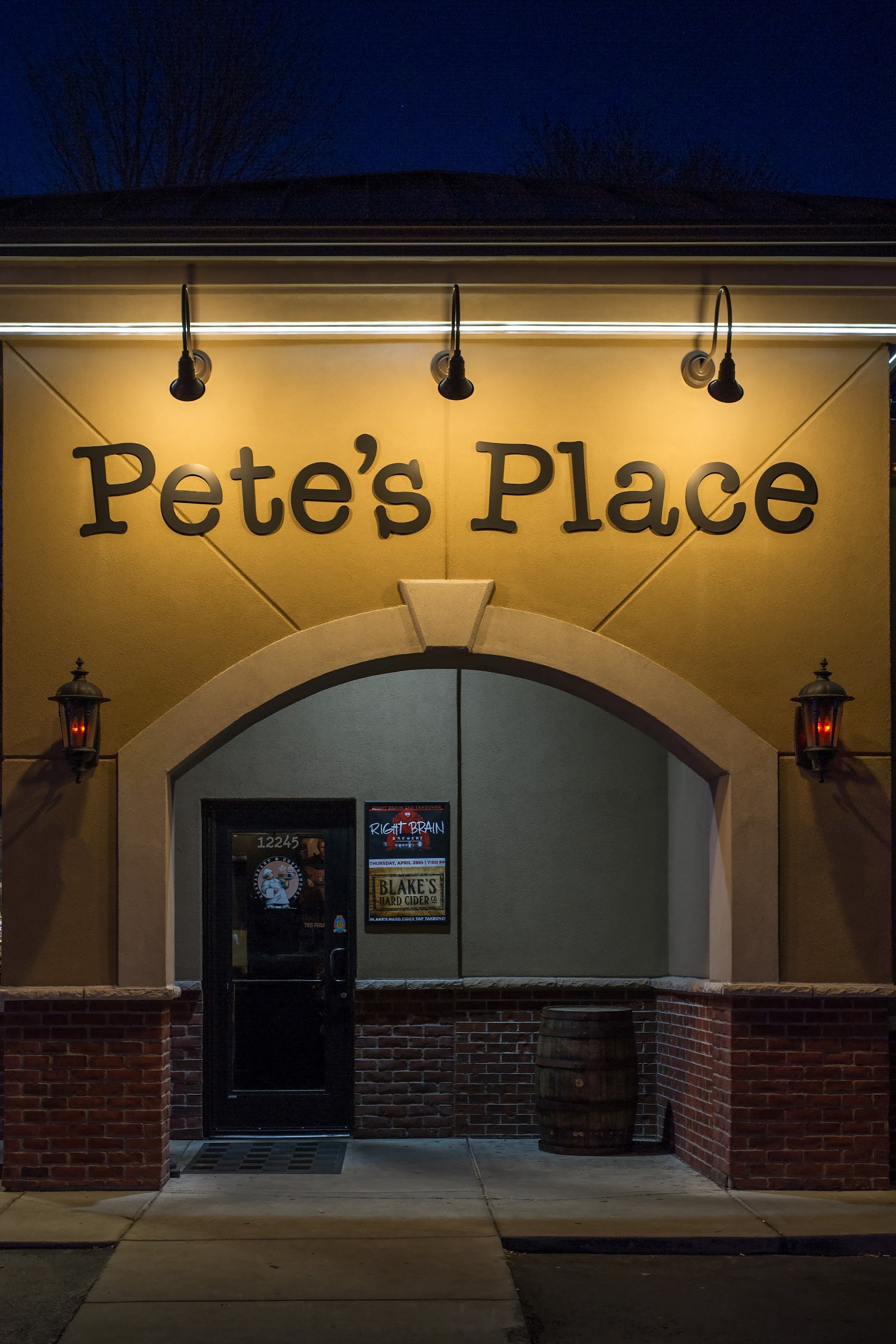 Pete's Place Restaurant in Taylor